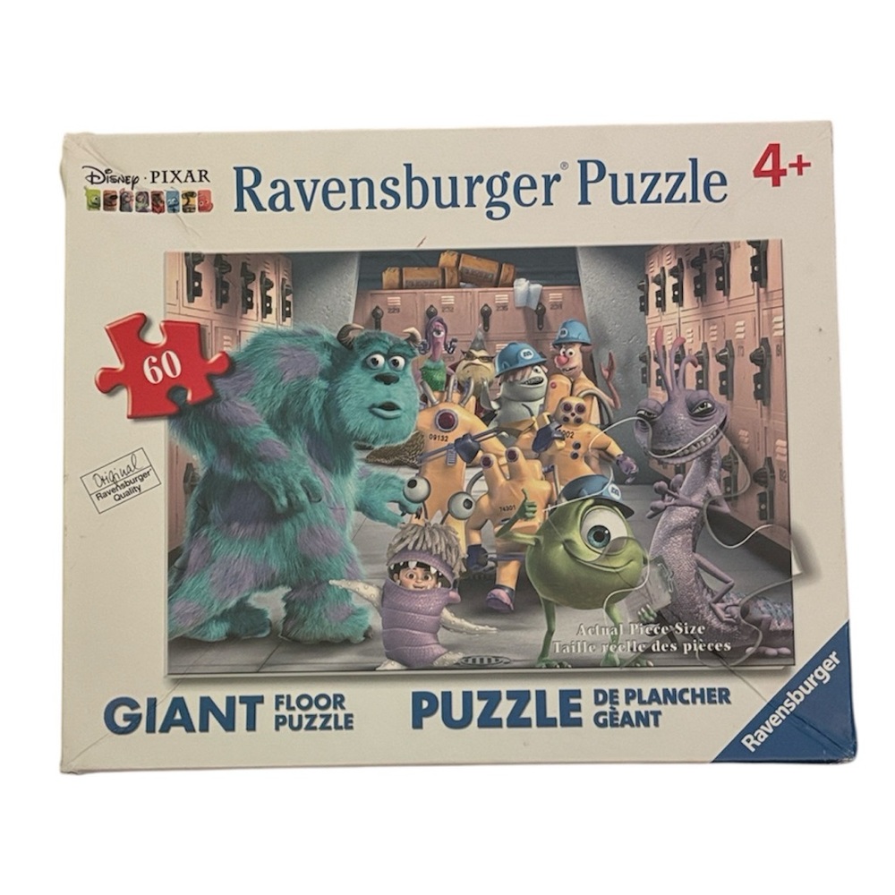 RAVENSBURGER Puzzle Disney Pixar Monsters Inc Giant Floor Puzzle, 60pc